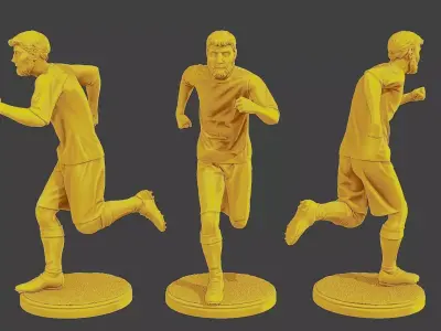 Soccer Player SP 035 3D print model