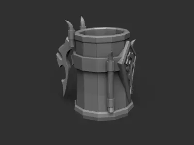 World of Warcraft Horde - Mug - Printable 3D print model