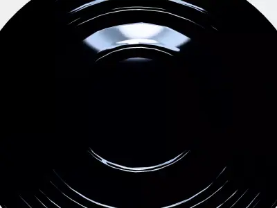 NATBARB dessert plate Low-poly 3D model