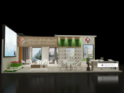 Booth Exhibition Stand a280 3D model