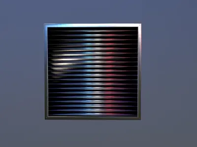 Vent Door Free low-poly 3D model