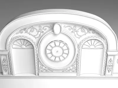 Wedding Stage 3D model 12