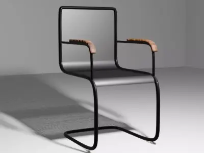 chair 3d model eevee and cycles Free low-poly 3D model