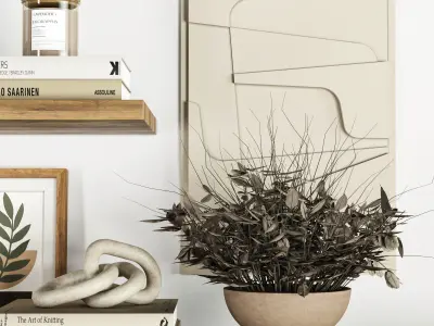 decorative set Vol009 3D model