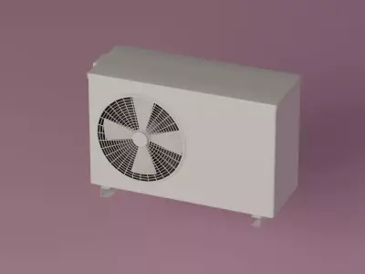 AC unit 3D model
