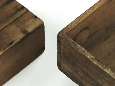 POLYPASTA - Wooden Box 01 3D model