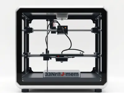 HighResolution D Printer Model Pack Low-poly 3D model