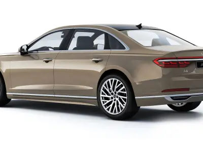 Audi A8 2018 3D model