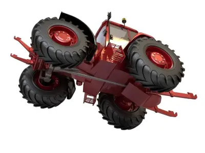 Tractor 3D model