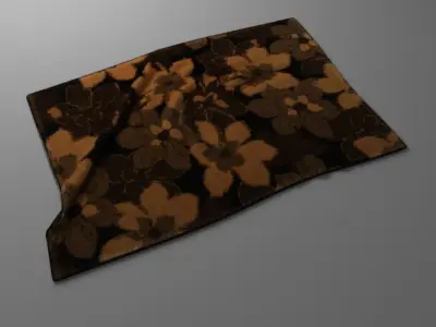 Brown Carpet 3D model