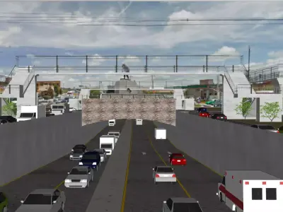 Glorieta en San Miguel De Allende 3D model