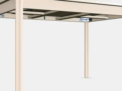 RONNINGE Folding Table Low-poly 3D model