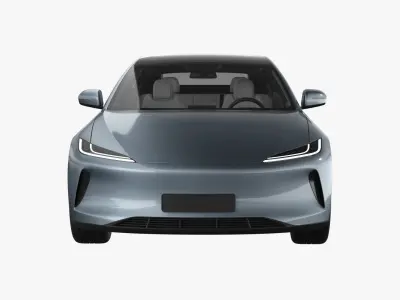 Generic Electric Car 2 3D model
