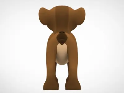 Kwanza Cub 3D model