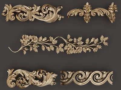 Trim Ornament 135 3D model