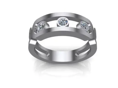 Messika ring 58 3D print model