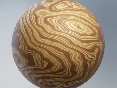Wood Vase Seamless 4k Texture - PBR Texture