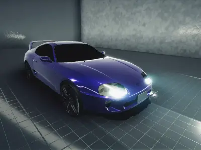 Toyota Supra MK4 1994 3D model