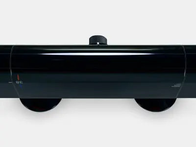 VALLAMOSSE Thermostatic shower mixer Low-poly 3D model