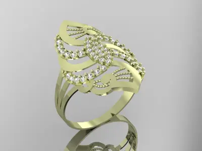 Fancy Ring 3D print model purchase