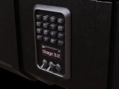 Sci-Fi Crate Free low-poly 3D model