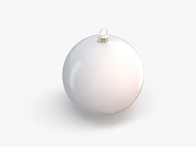 Christmas Ball Low-poly 3D model