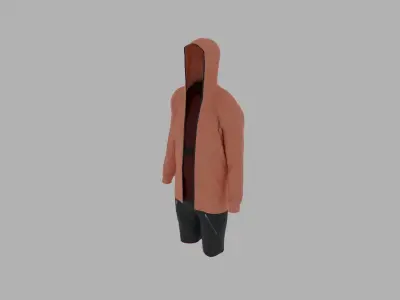 Sport Suit Low-poly 3D model 28