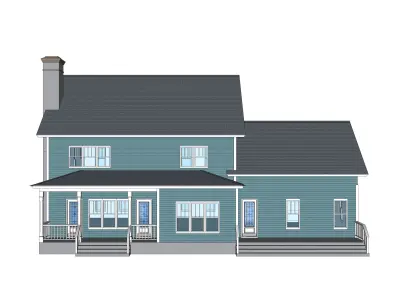Classical House-04 3D model