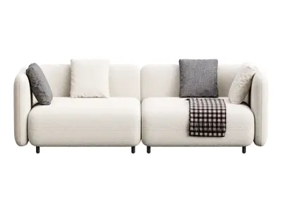 Sofa A123 by Delavega 3D model