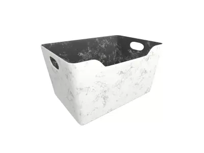 Variera Storage Box v2 002 Low-poly 3D model