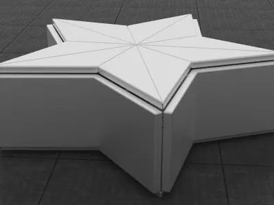 Star Decoration Free 3D print model