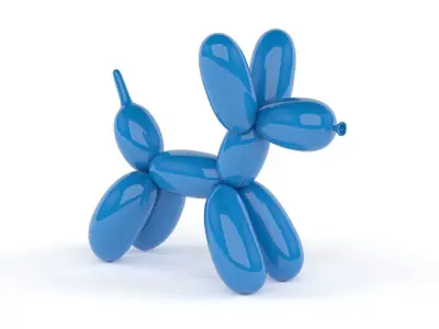 Balloon Dog 3D model get