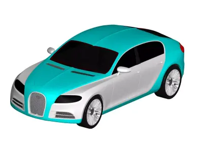 Bugatti Galibier 3D model