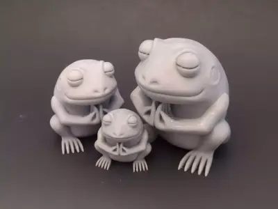 Toad Sage Statue Free 3D print model