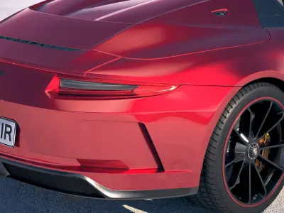 Porsche 911 Speedster 2019 3D model
