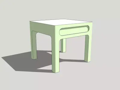 Bank made in SketchUp 3D model
