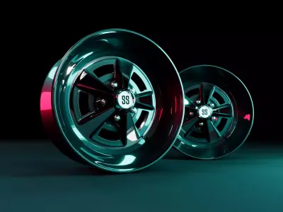 Muscle Wheel SS 3D model