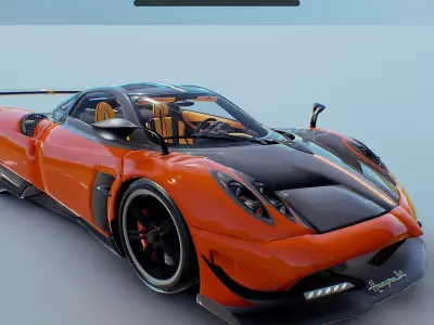 Pagani Huayra-BC 3D model