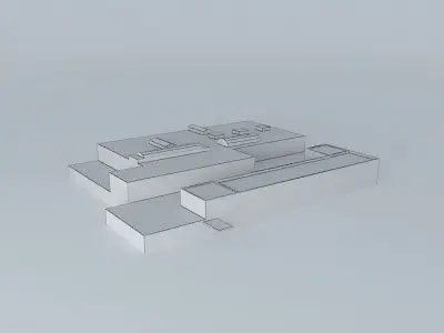 North Hangar Free 3D model