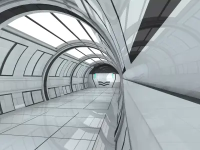 Corridor Interior 3D model