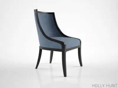Holly Hunt Carlyle dining chair 3D model