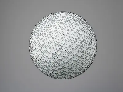 Golf Ball 3D model