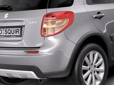 Suzuki SX4 2010 3D model