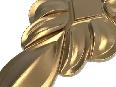 decorative pattern ready for 3D printing 3D model 37