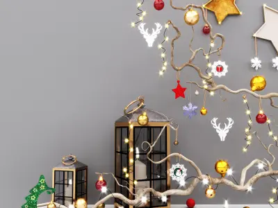Christmas decor vol 2 3D model