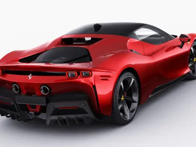 Ferrari SF90 Stradale 3D print model