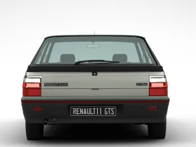 Renault 11 GTS 3D model