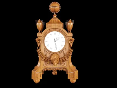 Old Clock  3D model
