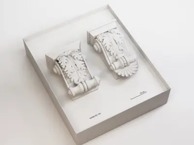 Historical Elements - Wall Ornaments 3D model