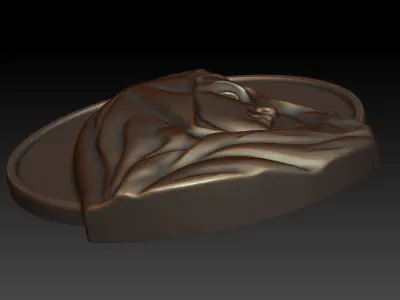 Virgin Mary 9 3D print model